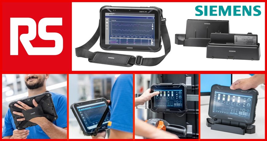 RS is the Exclusive Online Source for the New Siemens SIMATIC IPC MD-34A Industry 4.0 Tablet